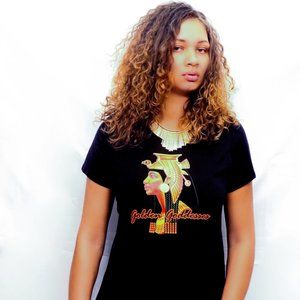 Golden Goddesses Fitted Dress by #PrettyGoons